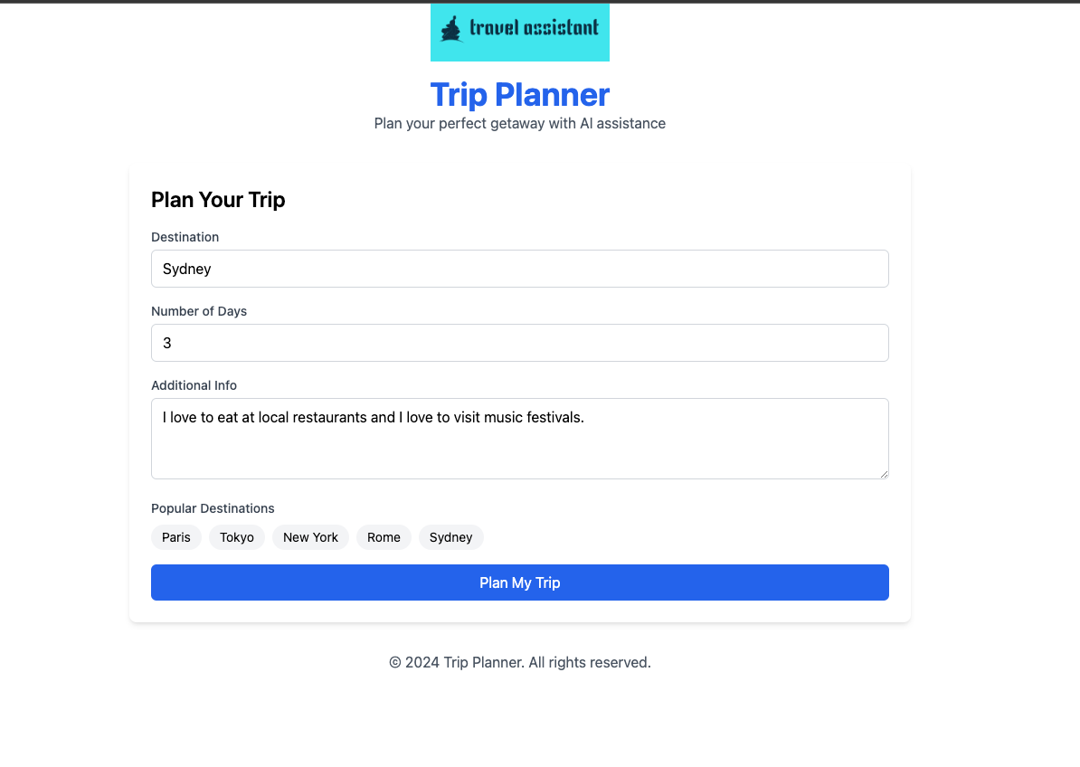 Trip Planner